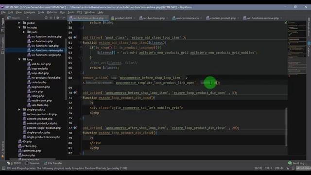 Натяжка на WooCommerce. HTML2WC. Часть #8.3. Архивы: карточка товара