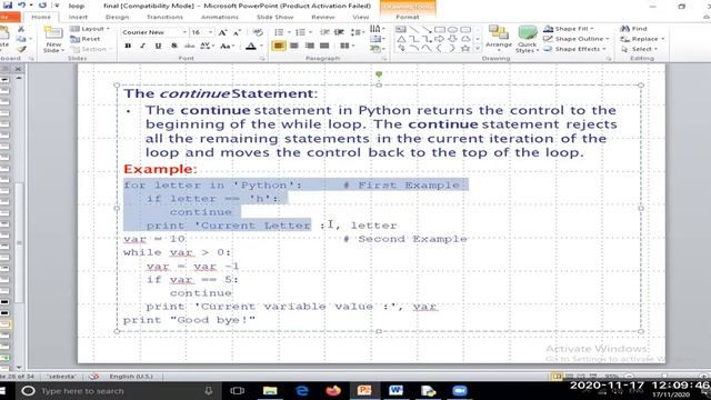CBSE Class 11th (XI) Computer Science Jump statement- break, continue,pass смотреть онлайн