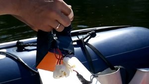 Стабилизатор для лодочного мотора.
