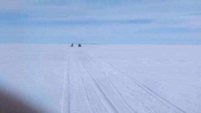 Гонки на буранах!! /Russian snowmobile RM "Буран" смотреть онлайн