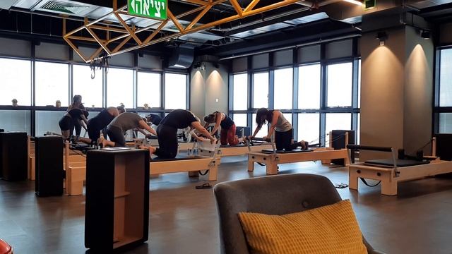 Pilates Reformer workout // Урок Пилатеса на Реформере // פילאטס מכשירים