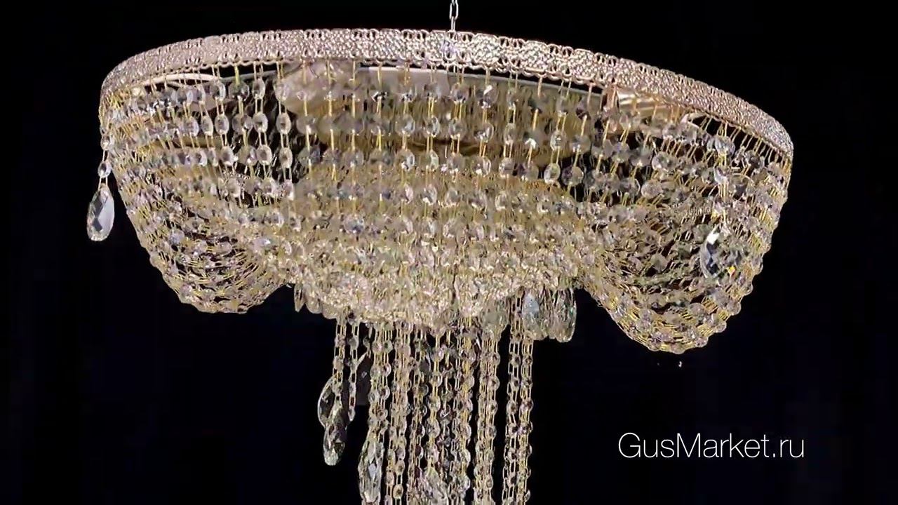 Хрустальная люстра "Леона" смотреть онлайн