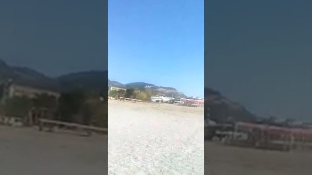 Пляж Перле. Обзор. Махмутлар. Турция.
