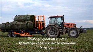 Подборщик-транспортировщик рулонов серии TRB (Навигатор - новое машиностроение)