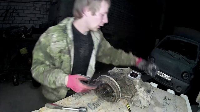 Снятие раздатки Уаз Патриот смотреть онлайн