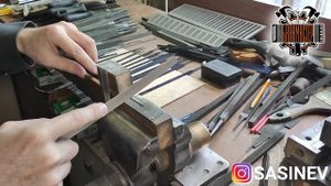 Наклепка голосов на планку для баяна.