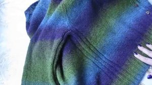 Женский пуловер из Кауни. Обзор пряжи Кауни, сравнение с пряжей Дундага