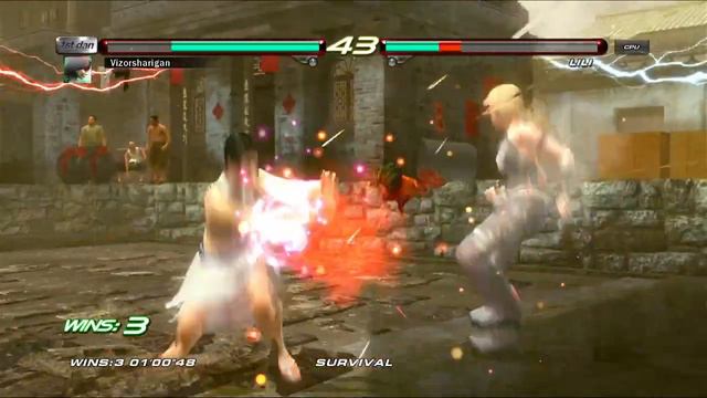 Tekken 6 Zafina Survival(Barefoot) смотреть онлайн