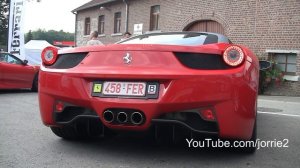 Ferrari 458 Italia Sound!! Lovely downshifts! - 1080p HD