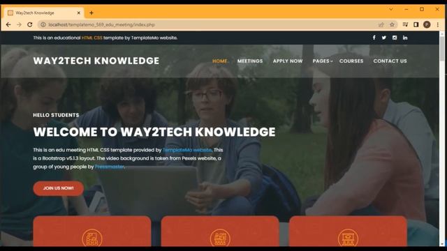Education Website with PHP and MySQL in Hindi | How to Create a Working Contact Form in PHP| Projec
