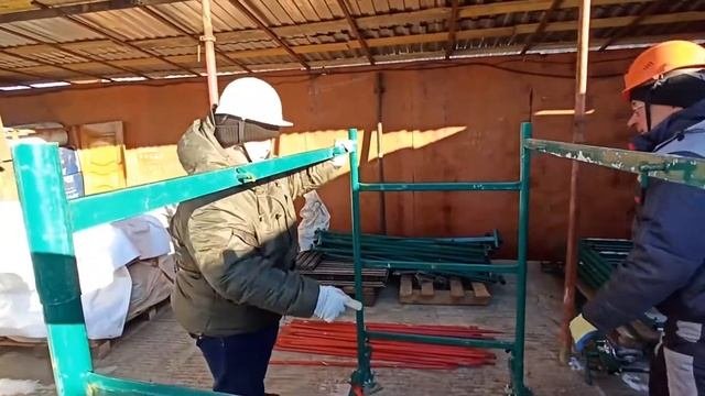Аренда вышки-туры в Воронеже. Как правильно собрать вышку-туру