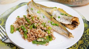 Минтай с гарниром. Чем проще, тем вкуснее. Цыганка готовит.