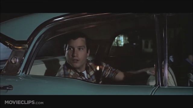 Fun with American Graffiti Scene with 1956 T-Bird смотреть онлайн