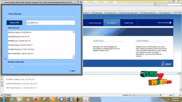 JAVA Cloud Computing Project Secure Online/Offline Data Sharing in Internet of Things ClickMyProjec смотреть онлайн