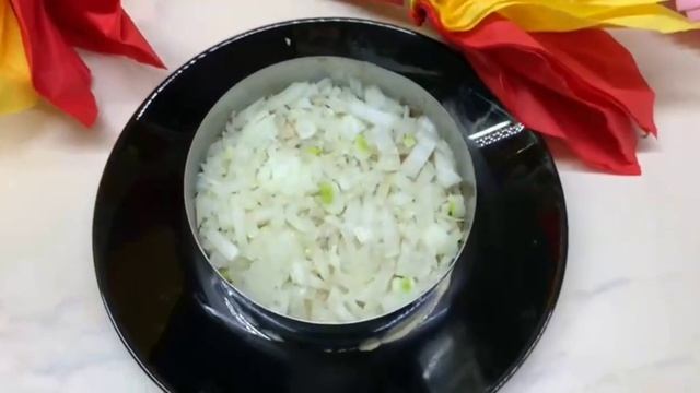 ВОЗДУШНЫЙ ЛЁГКИЙ  ЯРКИЙ САЛАТ /МИМОЗА СССР /НАСТОЯЩИЙ САЛАТ