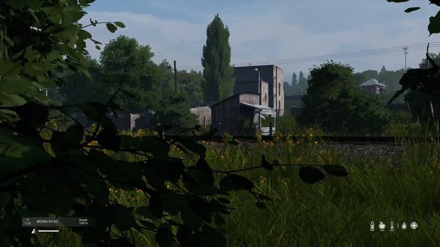 DayZ - Iron sight mosin kill!! смотреть онлайн