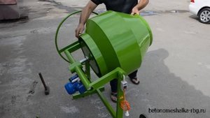 Снятие и установка барабана бетономешалки РБГ "Гамбит"