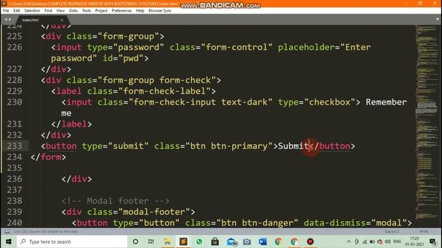 Complete Bootstrap4 Responsive Website - Part 2 || Without CSS || HTML5 And Bootstrap4 смотреть онлайн