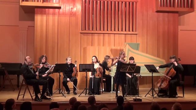 Antonio Vivaldi. Flute Concerto Op.10, No 4 in G Major, RV 435, II.Largo. Lisa Lenkina смотреть онлайн