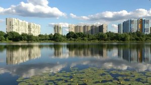 Бесплатный Рупасовский пруд на реке Работня в Мытищах