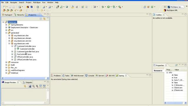 Spring Tutorial - Diving into Spring MVC scaffolding