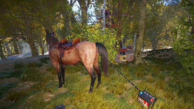 RUST - Как ухаживать за лошадью. ГАЙД. /Раст Конь Тент#2. смотреть онлайн