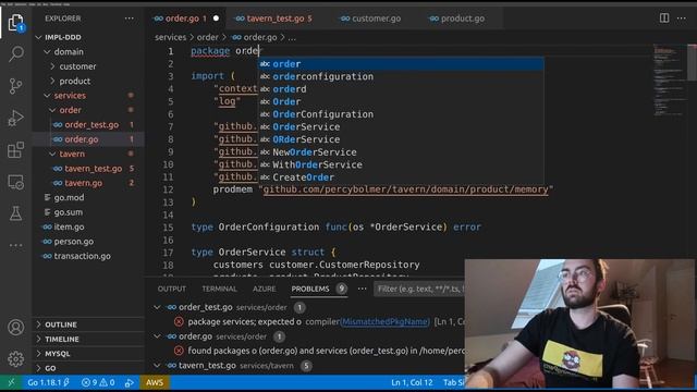 How To Structure Domain Driven Design (DDD) In Go смотреть онлайн