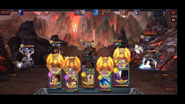 Dungeon Heroes - руины чудес интеллекта 54 уровень смотреть онлайн