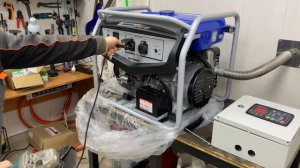 Генератор Yamaha EF 7200 E Послушайте как работает этот красавец.