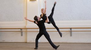 ГААНТ имени Игоря Моисеева. Репетиция польского танца "Оберек"