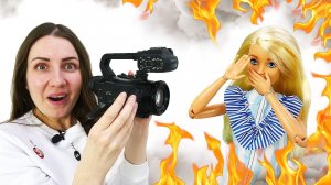 Барби и Кен снимаются в кино для школы - Я не хочу в школу - Видео для девочек про кукол Барби