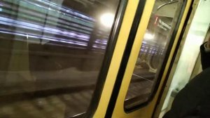 Московское метро. 81-714. 2005 г.в. Перегон: Саларьево-Коммунарка.