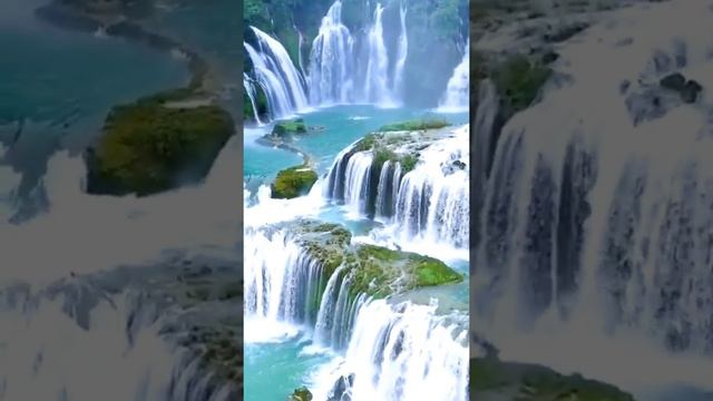 Beautiful BanGioc waterfall In Vietnam|தீம்தனனா தீம்தனனா எழுந்தால் அருவி|மதிமயக்கும் நீர்வீழ்ச்சி