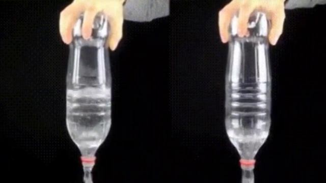 Лайфхак. Как быстро вылить воду из бутылки смотреть онлайн