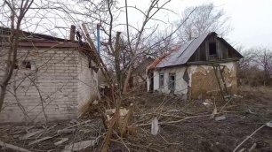 Повреждения в результате обстрелов Горловки со стороны украинских вооруженных формирований