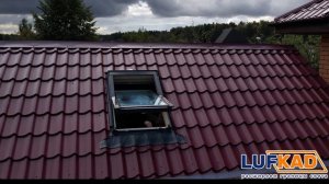 Мансардные Окна LUFKAD™ ➧  Монтаж в СНТ