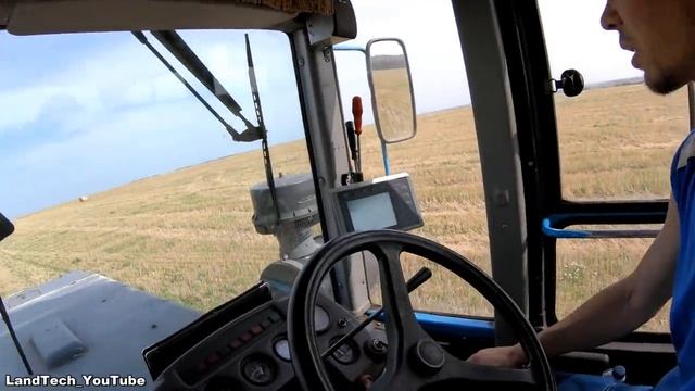 Невероятное Сельское Хозяйство РОССИИ - три трактора Т-150К работают с прессами CLAAS VARIANT 460! смотреть онлайн