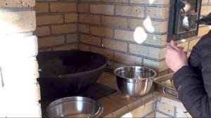 Цветная капуста жаренная в панировочных сухарях и сыром. В казане на мангале. Быстро и Вкусно!