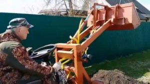 Минипогрузчик, сезон начался!