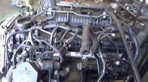 Проверка давления масла в двигателе D4CB D338745 Grand Starex Euro V 2012