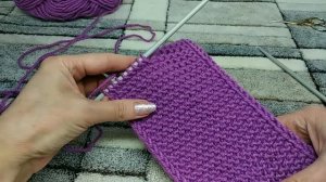 Повязка на голову. Вязание спицами для начинающих