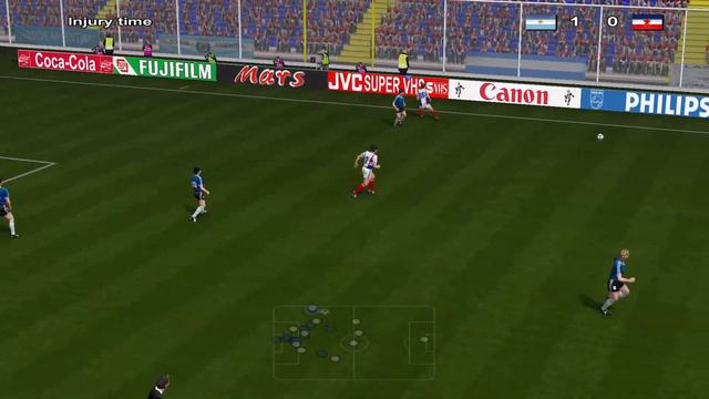 PES 6 Argentina - Yugoslavia Fifa World Cup 1990 смотреть онлайн