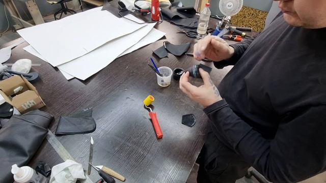 Перетяжка ручки КПП на Мерседес.