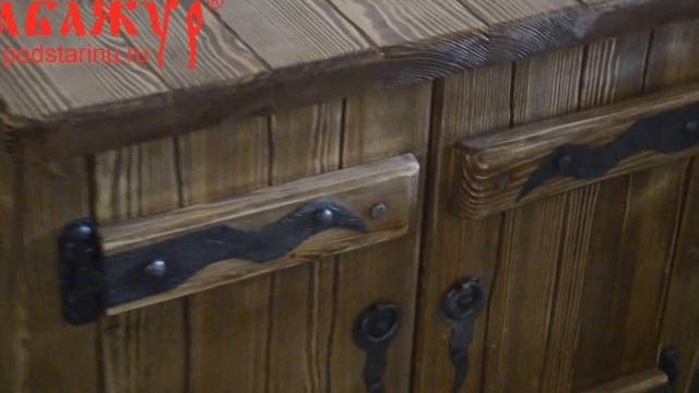 Тумбочка под старину Доставка по России и СНГ мебель под старину и мебель из состаренного дерева