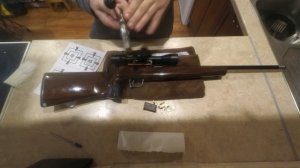 Биатлон-6 винтовка с продольно-скользящим затвором