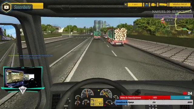 ASÍ COMENZO TODO Y REGRESAMOS EL TIEMPO | EURO TRUCK SIMULATOR | ? SORTEO ATS A LOS DOS MIL SUBS ? смотреть онлайн