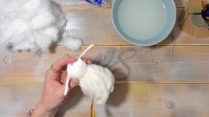 Делаем ватного ангела. Пошаговый мастер-класс. Часть 1/3