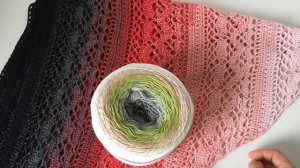 Шаль спицами, и Шаль крючком//Обзор.