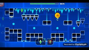 Как собрать монетки в игре geometry dash?