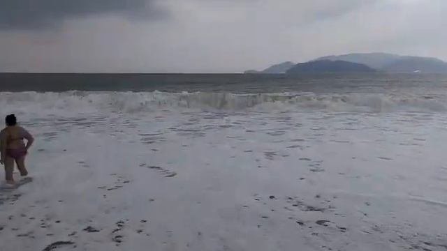 Нячанг — пляж в декабре
